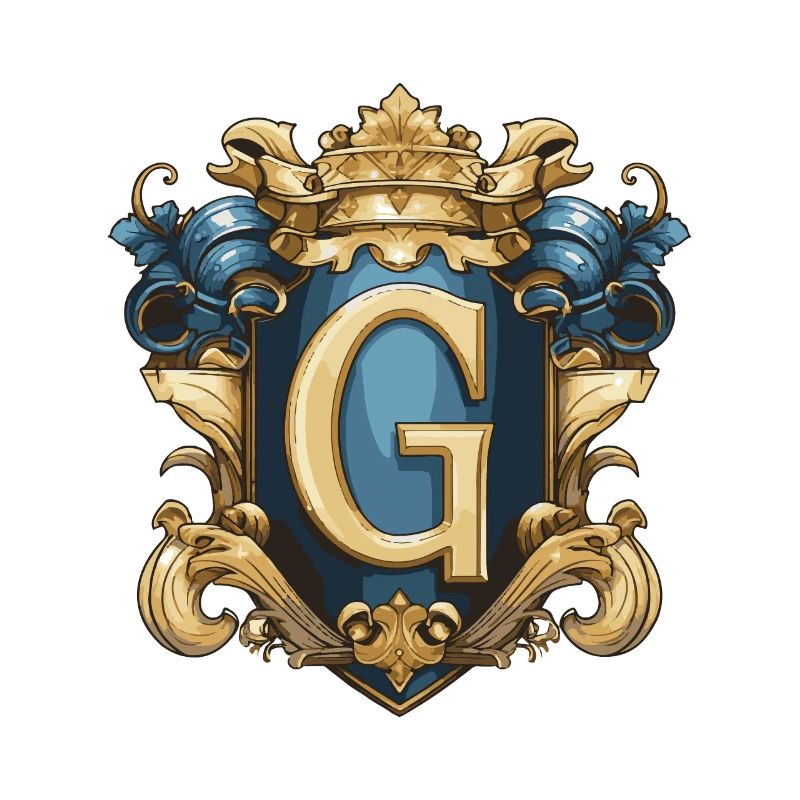 G Buchstabe Logo Krone