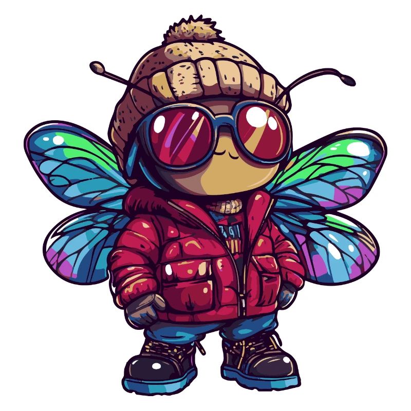 Libelle Winter