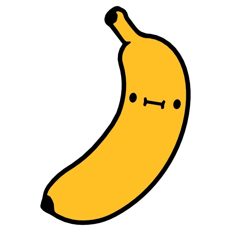 petite banane sucrée avec