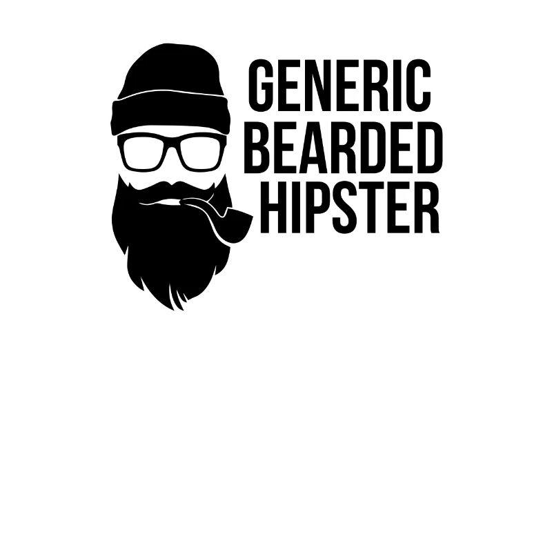 Generischer Bart Hipster - Bart Bärte