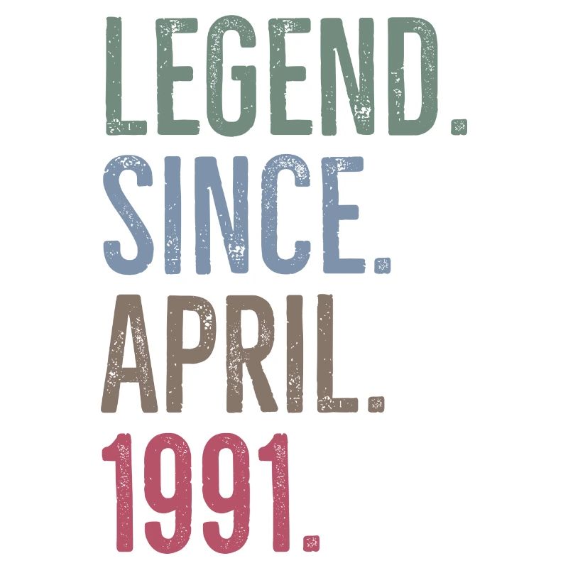 Legend Since April 1991