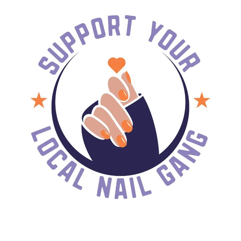 Support Your Local Nail Gang Nail Tech