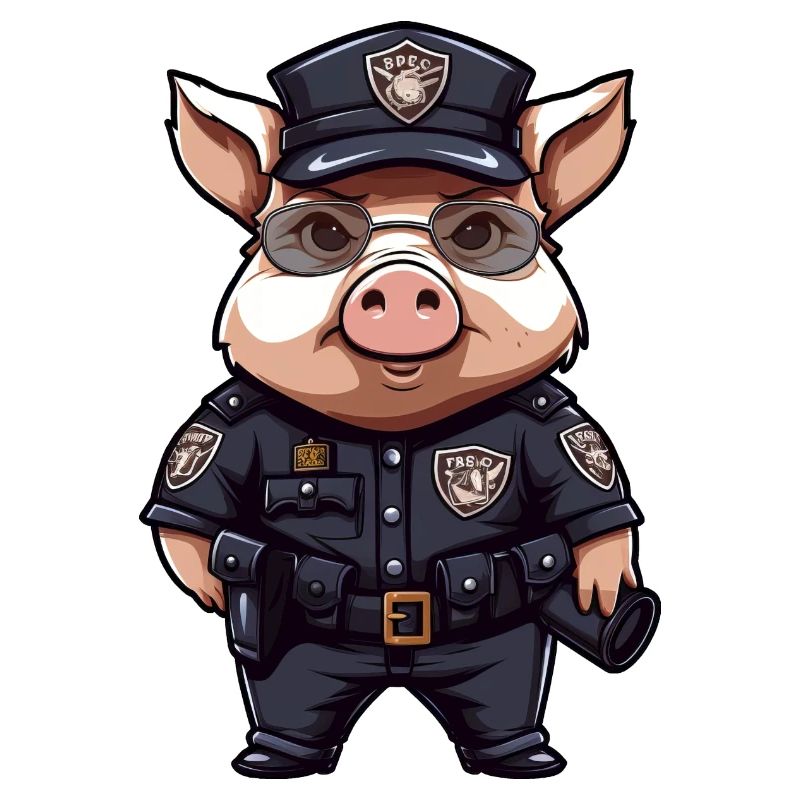 Policier cochon