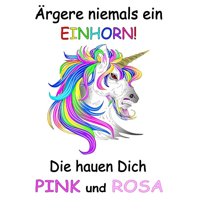 Einhörner nicht Ärgern