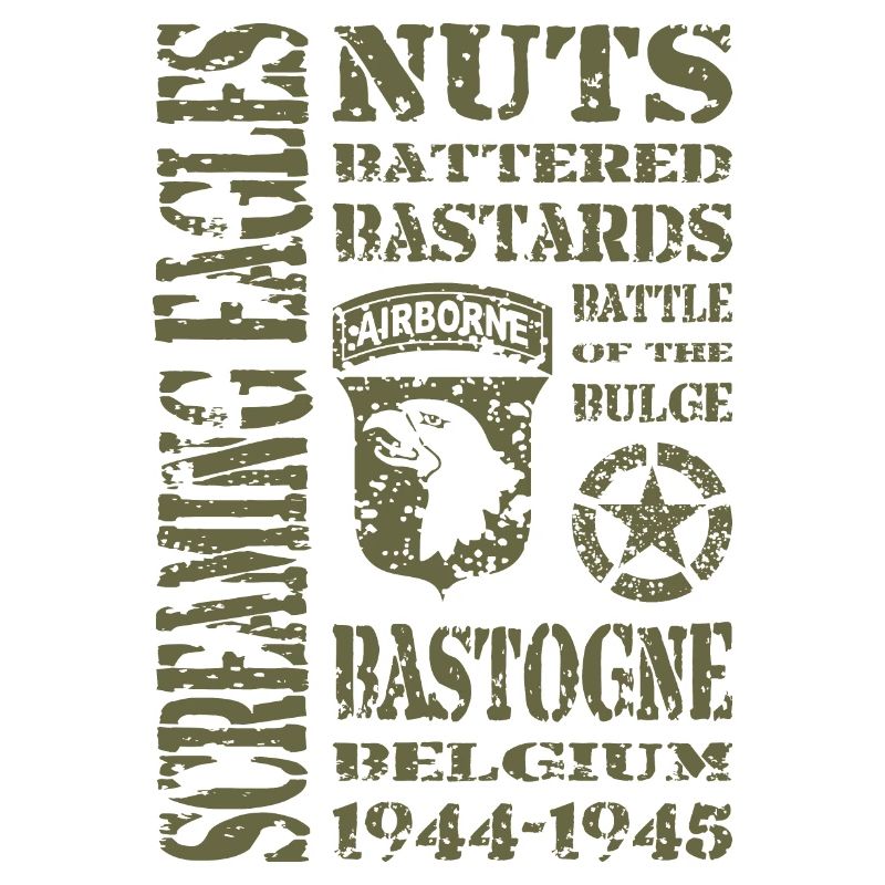 AVM Bastogne NUTS Battle Bulge Bâtards battus