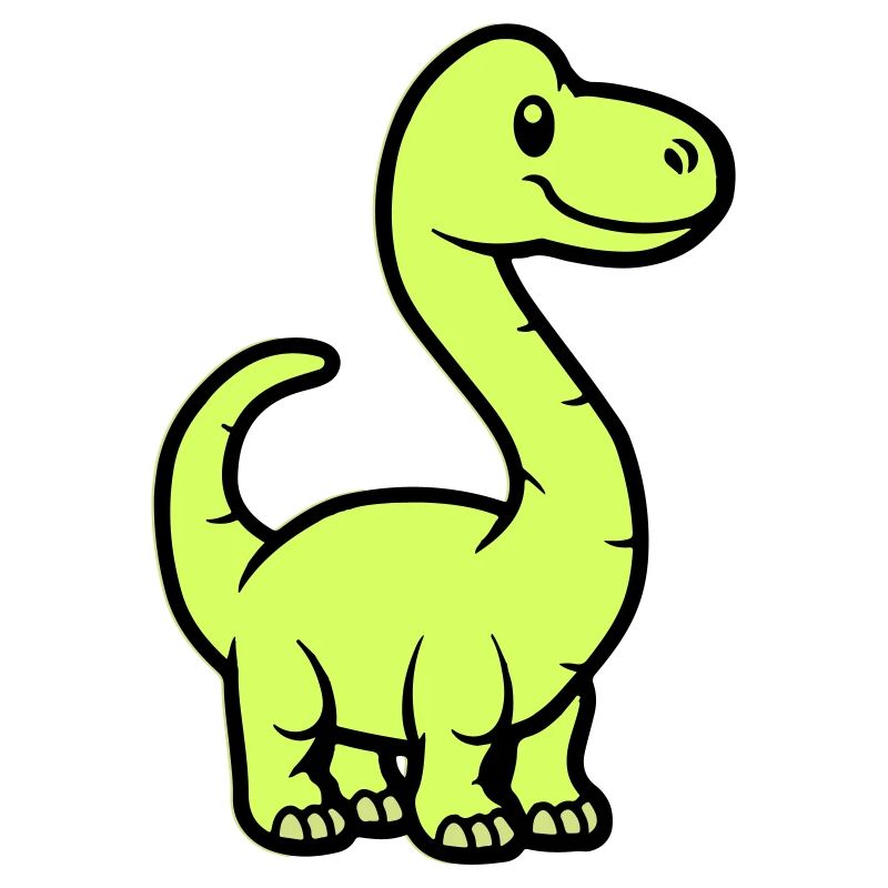 Dinosaur Brontosaurus Comic