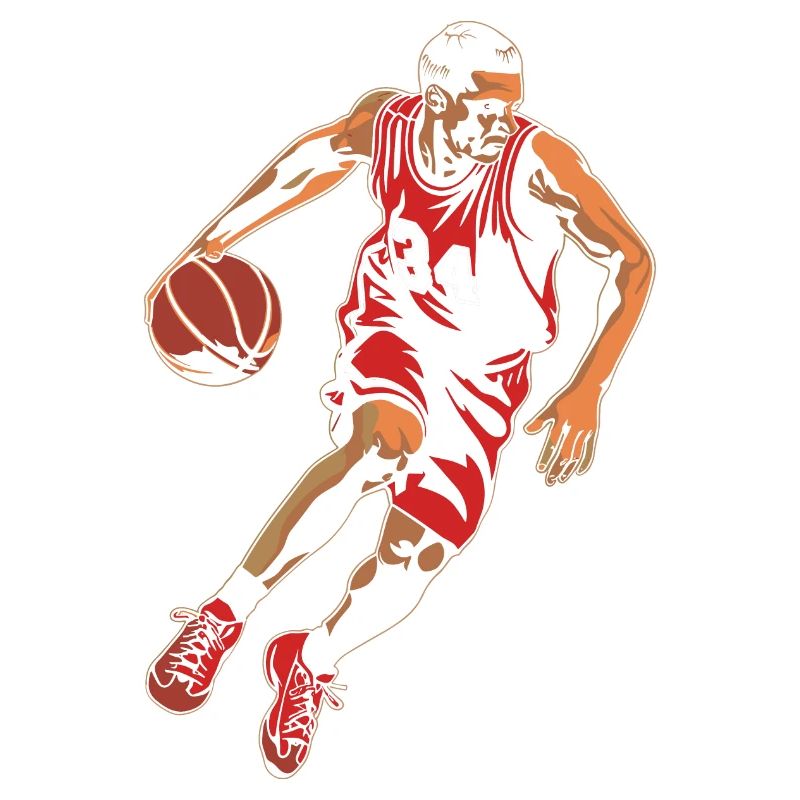 Graphiques de basketteur