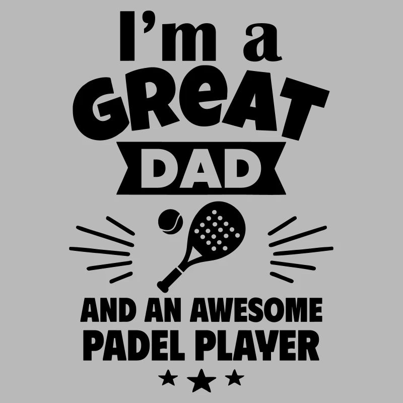 Ich bin ein toller Papa und ein Padel-Ass