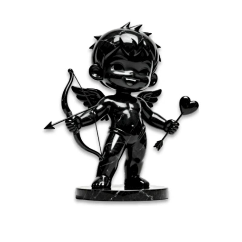 Cupidon Noir avec Arc
