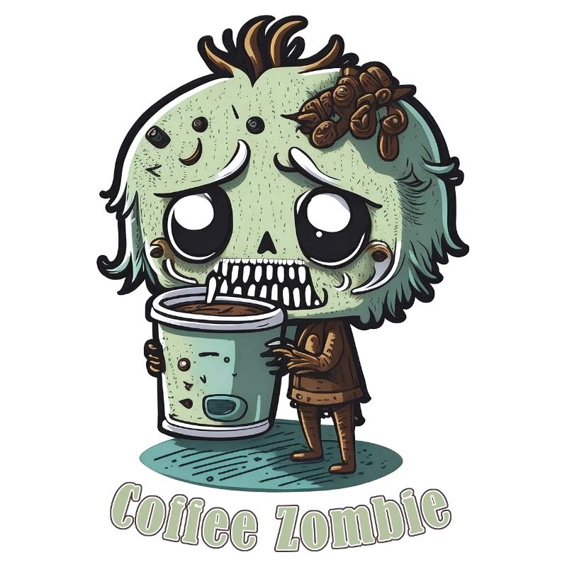 Kaffeemonster  - Koffein Zombie - Morgenmuffel