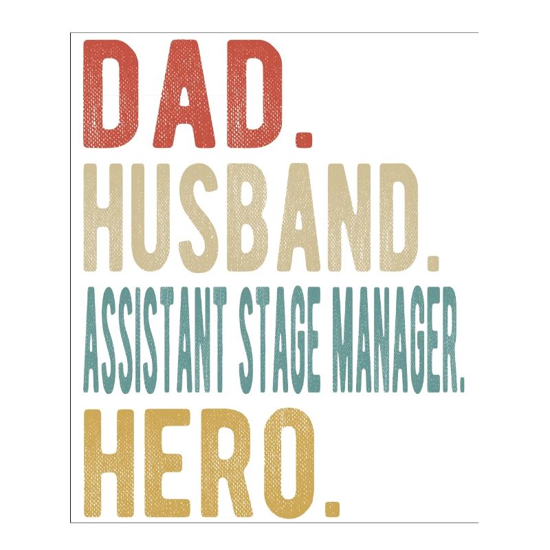 Assistent Inspizient Papa Ehemann Held