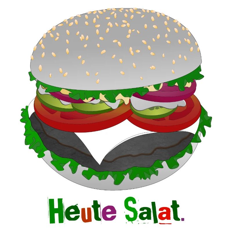 Salade style burger
