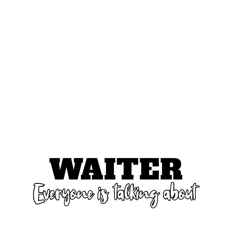 Sarkastischer Kellner Sarkasmus