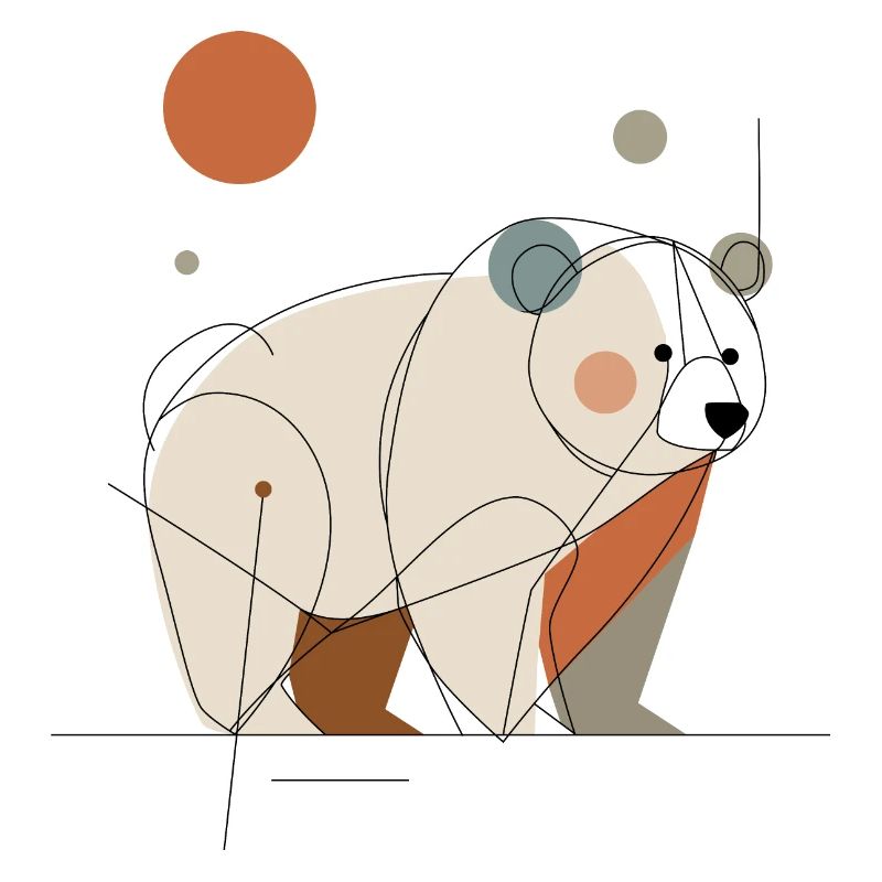 Geometric Bear