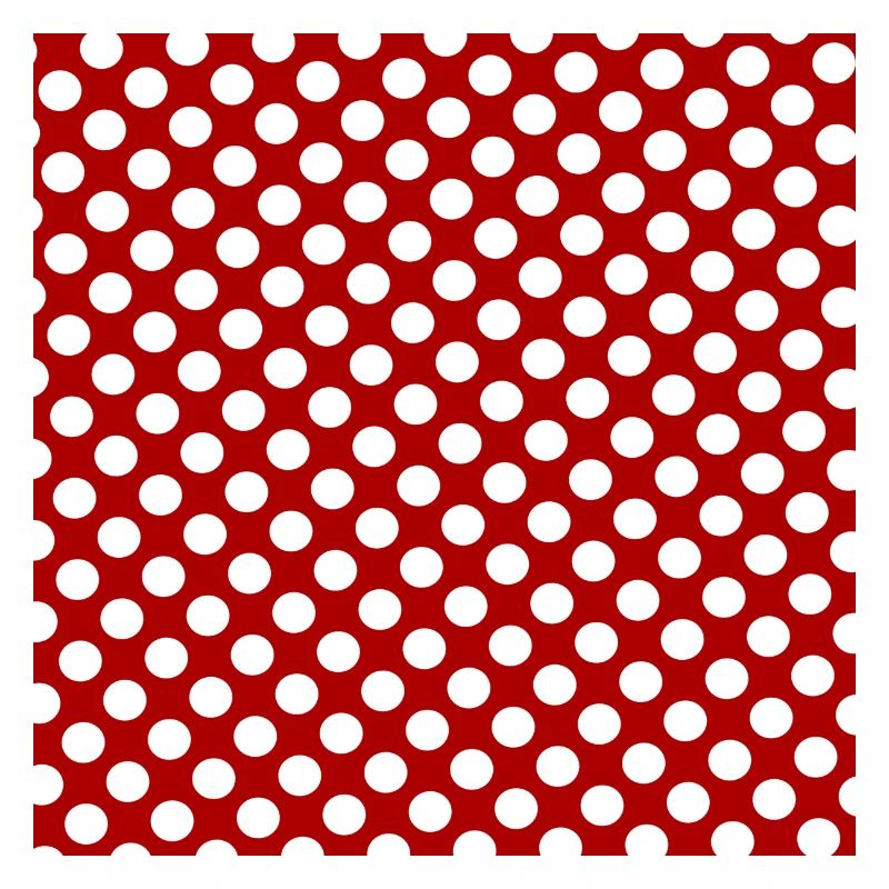 Polka dot red white background dot pattern
