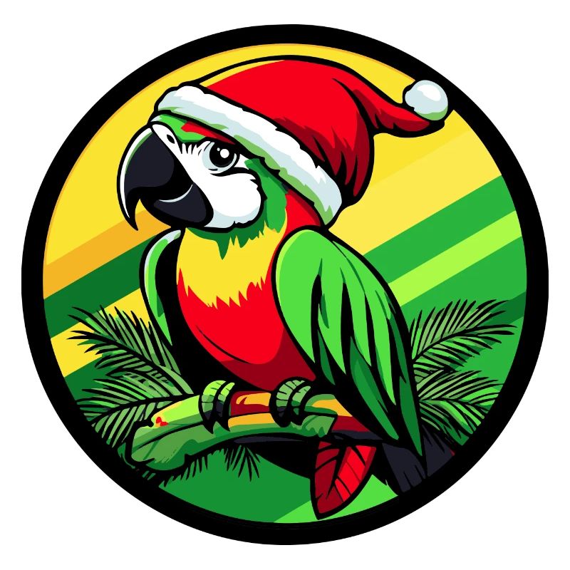 Papagai Christmas X-Mas