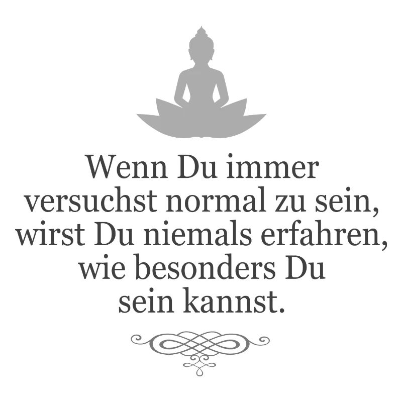 Wenn du immer versuchst...