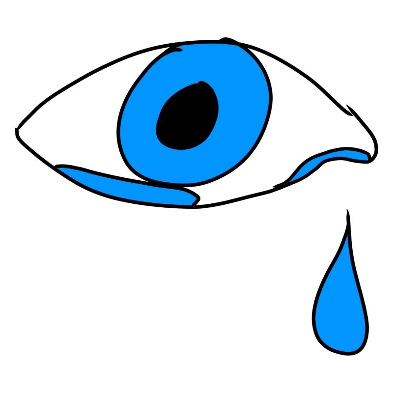 Cri de larme oculaire