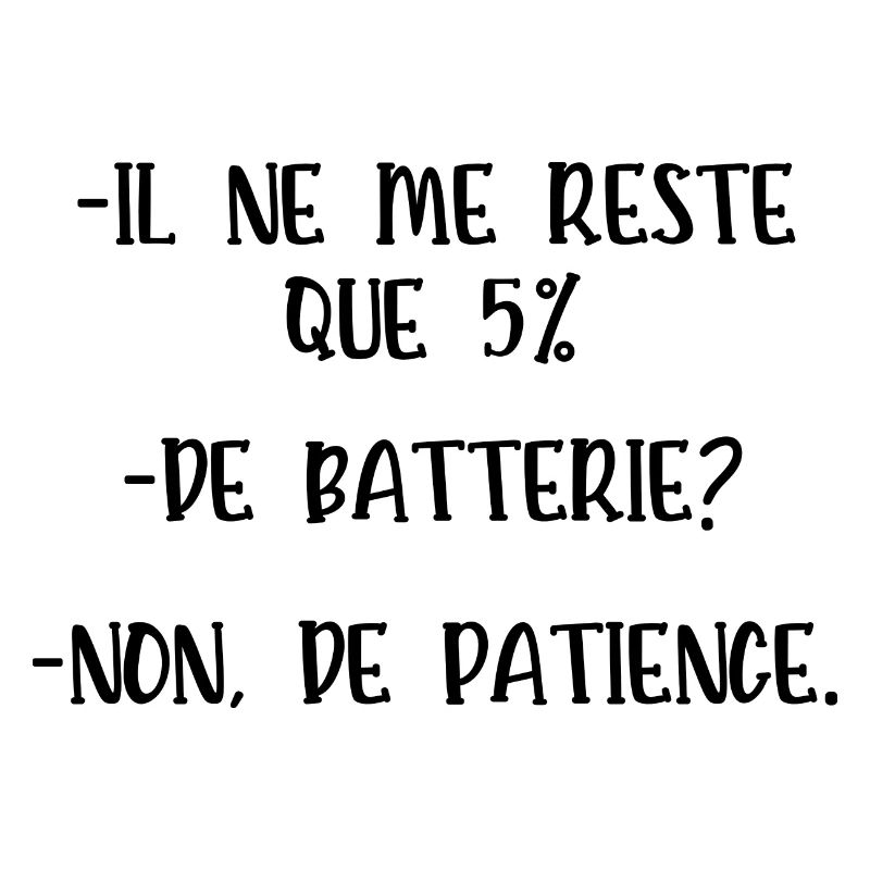 il ne me reste que 5%