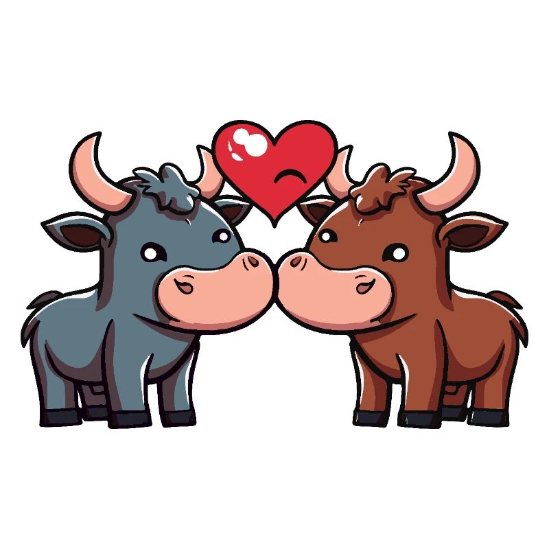 Couple Taureau Saint-Valentin