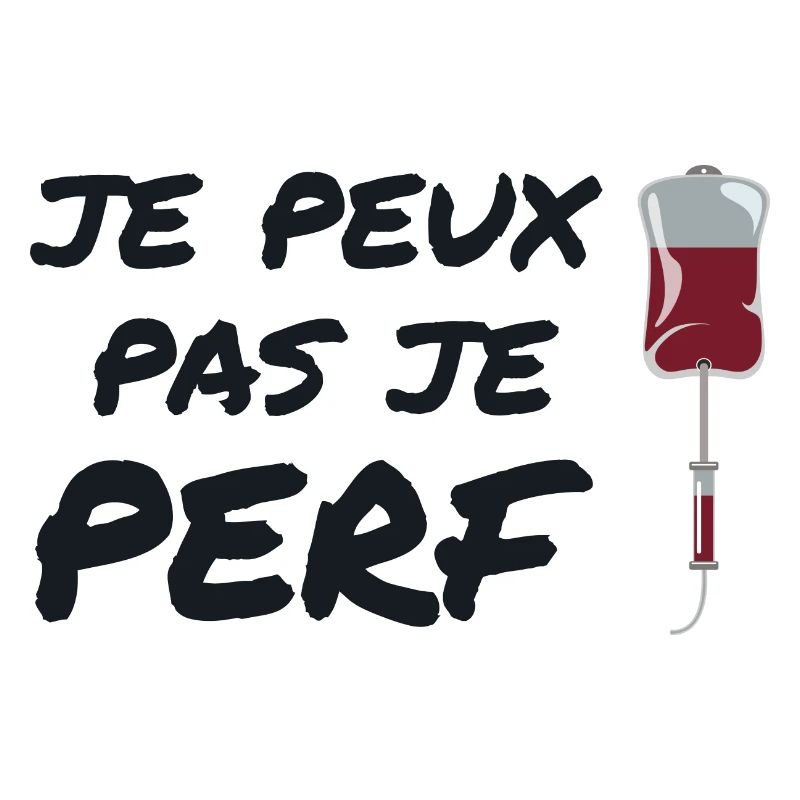 I can't I perf, nurse humor gift idea