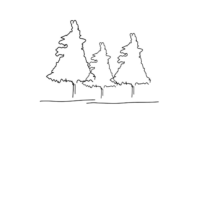 Tree Lineart