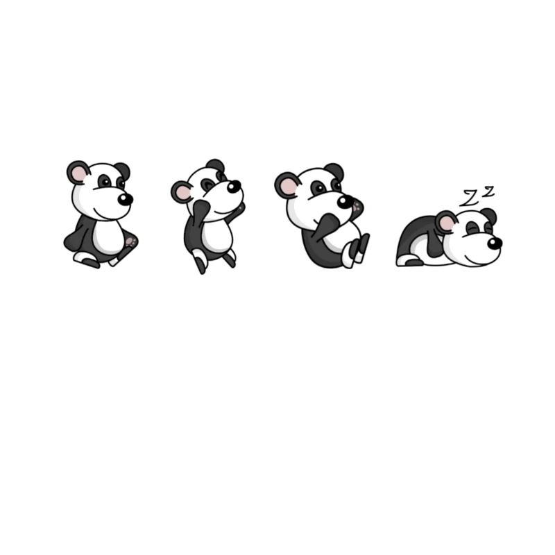 Panda Yoga | funny | Gift
