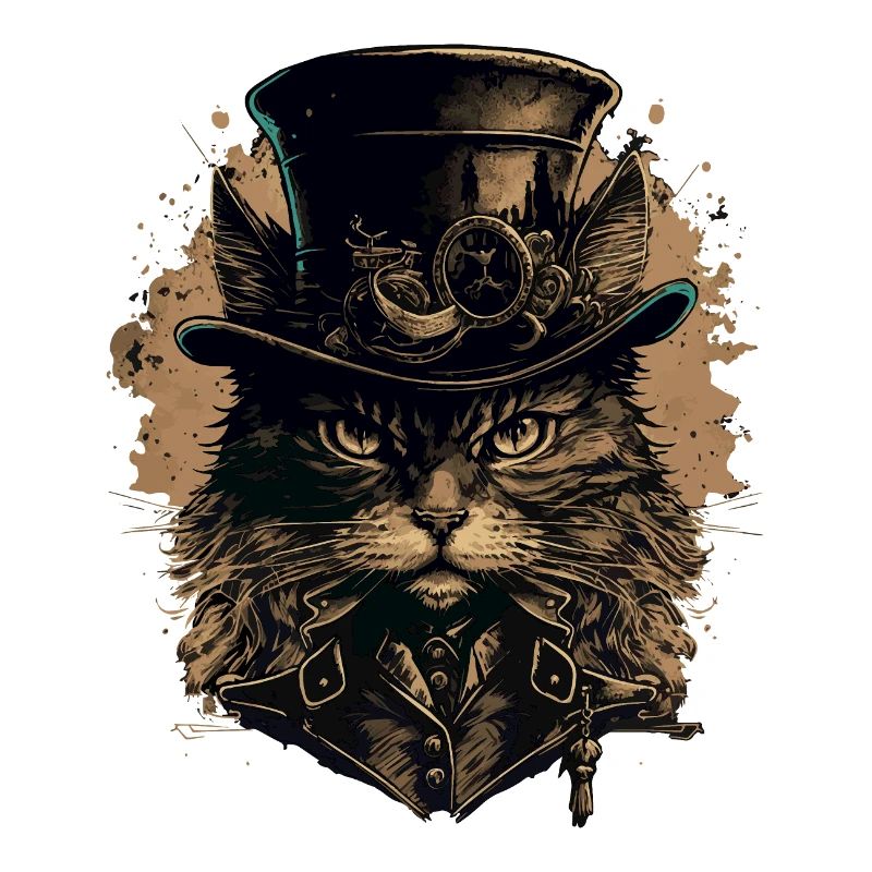 Chat Steampunk