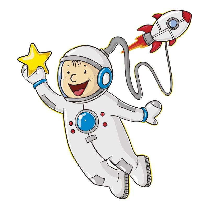 Kleiner Comic Astronaut