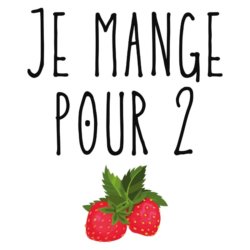 Je mange pour 2