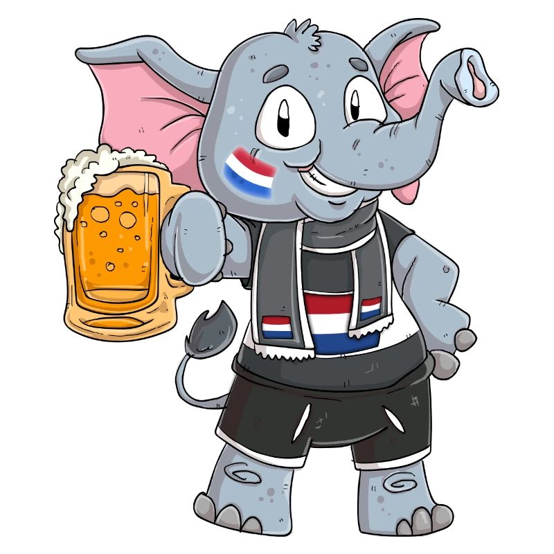 Holländer Fan Elefant