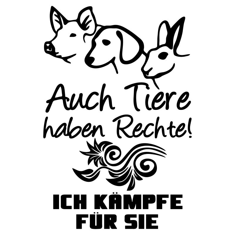 Tiere Tier Rechte Tierschutz vegan Geschenk