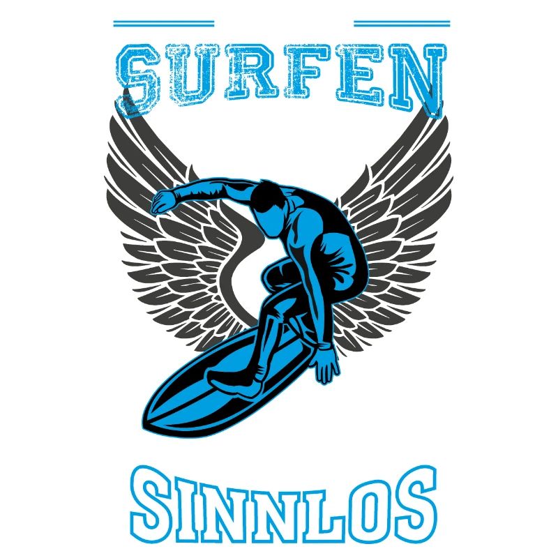 Surfen Leben sinnlos - Geschenk