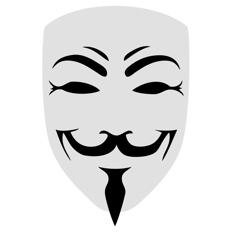 anonymous happy mask internet hack
