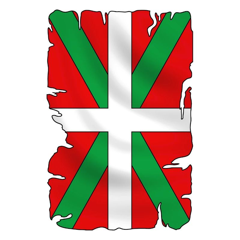 basque drapeau - ikurriña