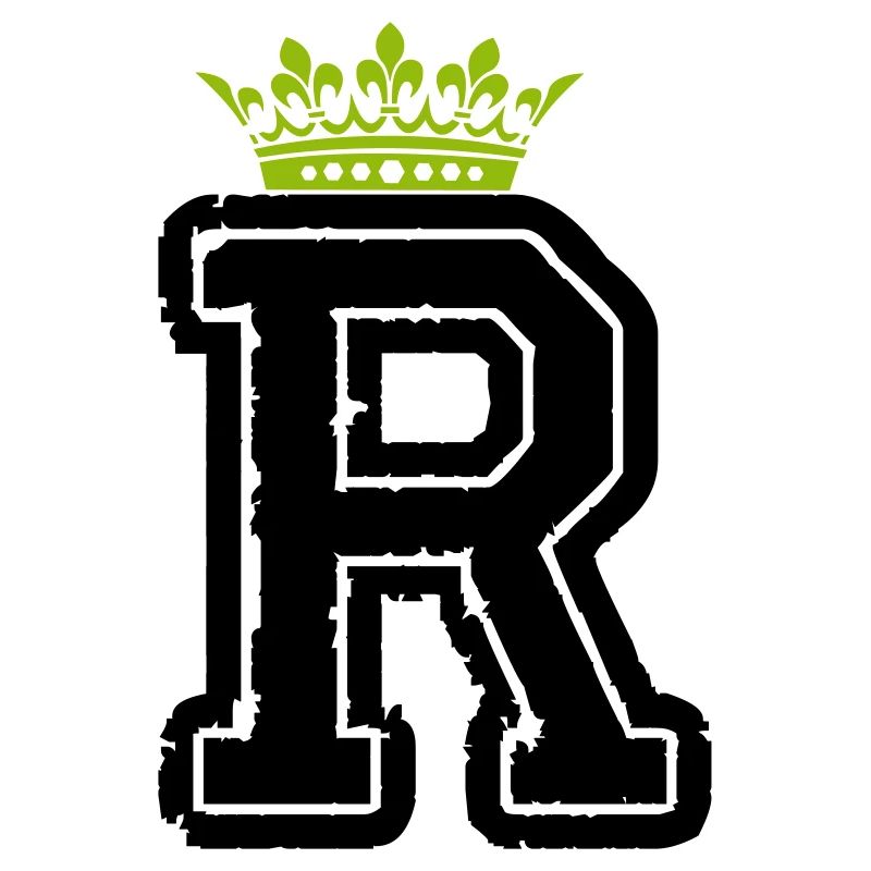 buchstabe R krone