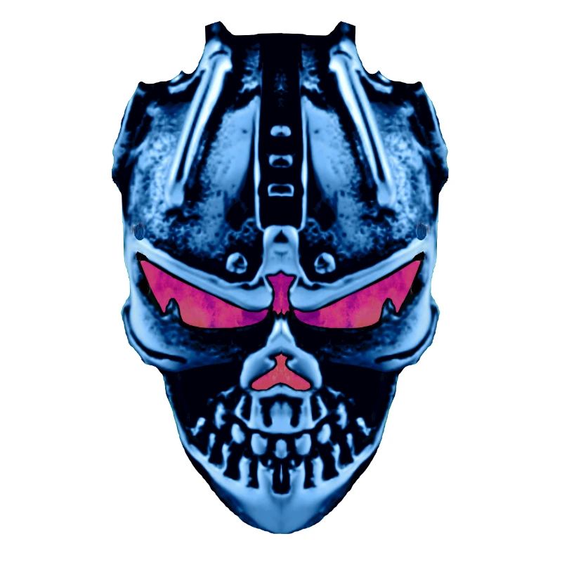 crâne de robot