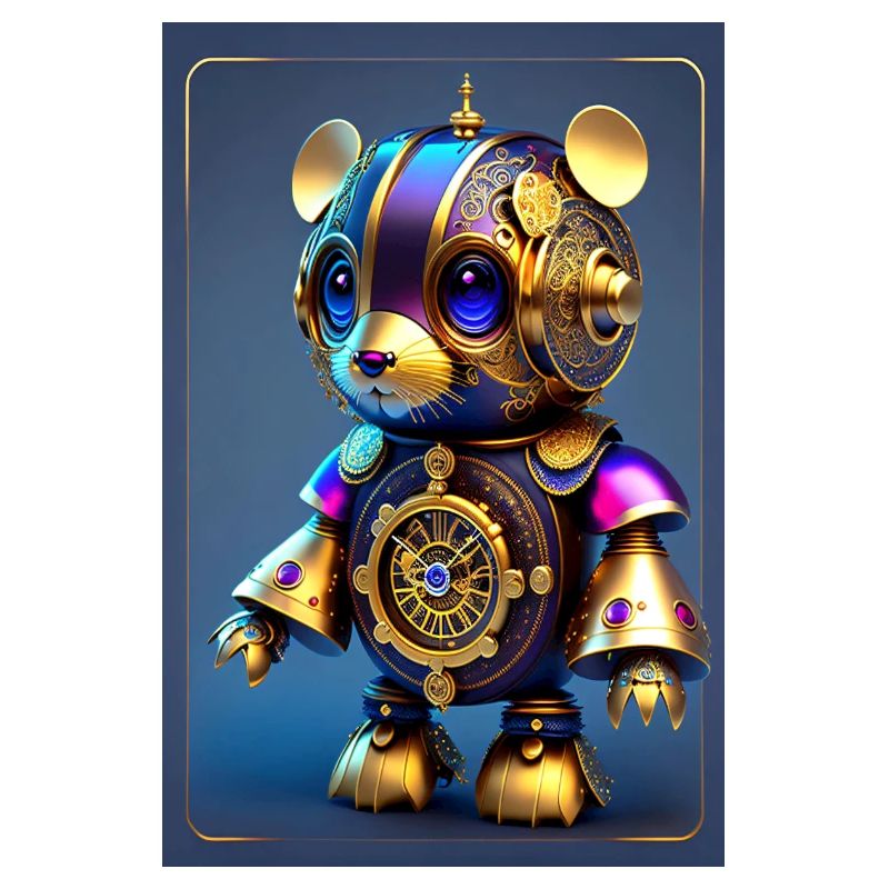 Mignon Clockwork Bébé Hamster Android