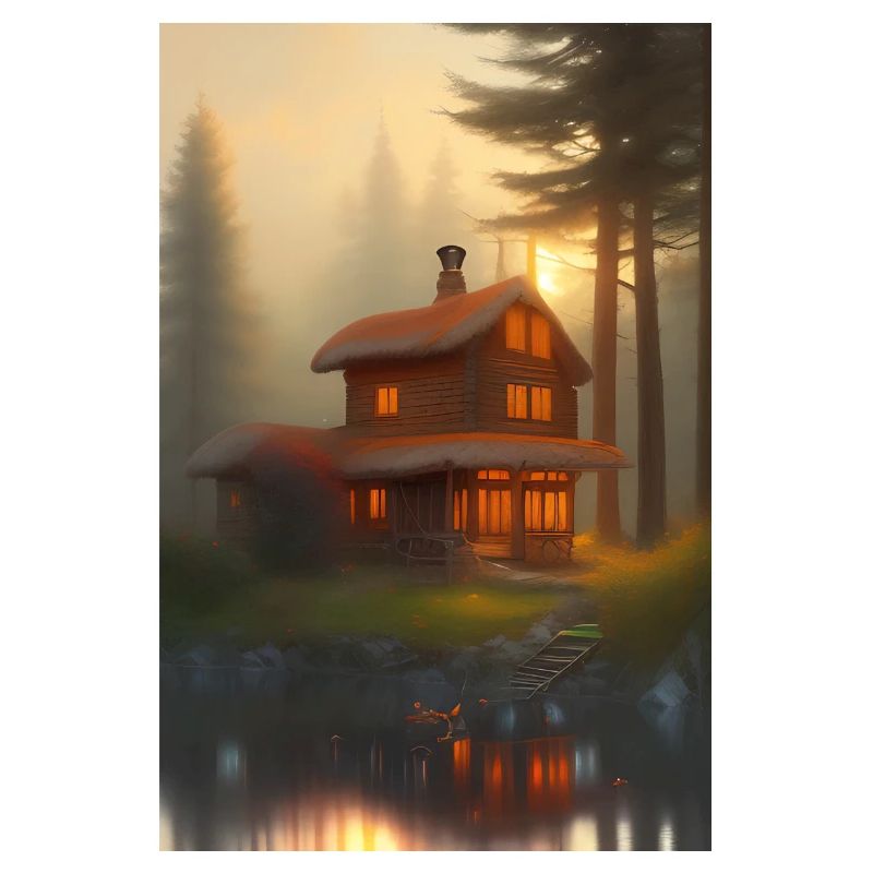 Charming lakeside cabin