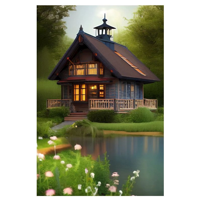 Charming lakeside cabin