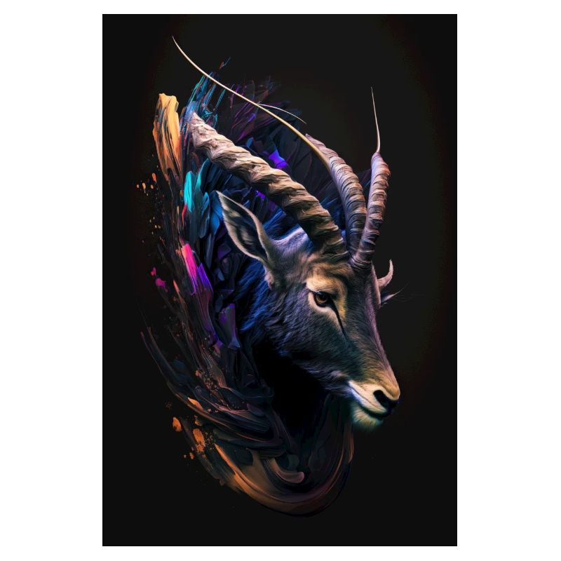 neon steinbock