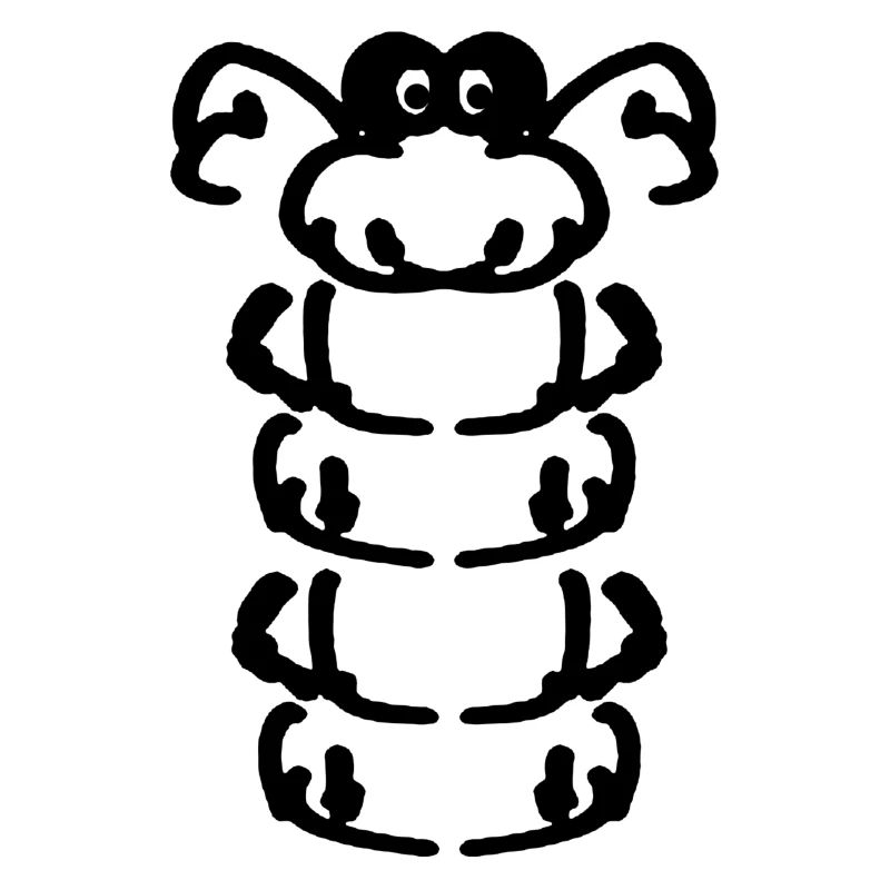 a small caterpillar