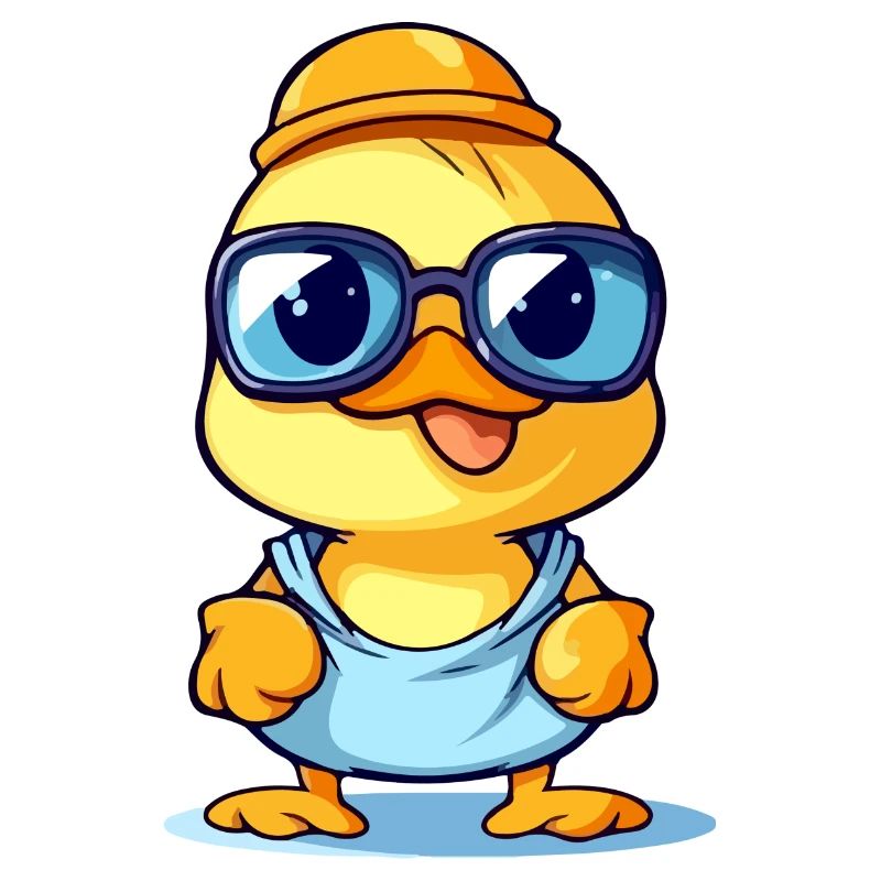 Clark le bébé canard