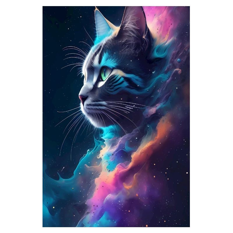 Visage de chat