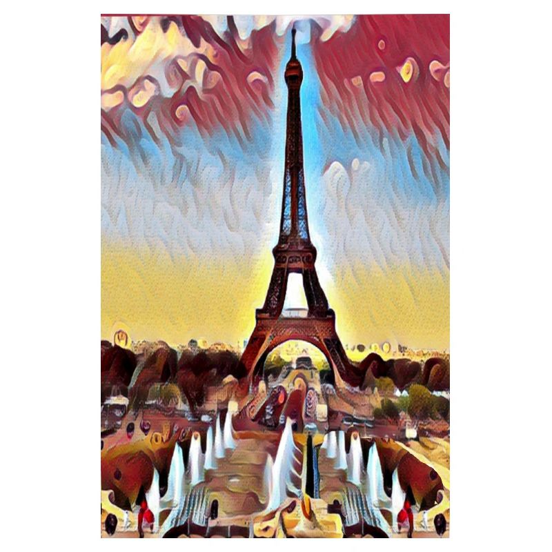 Eiffelturm Paris Bilderfarbe