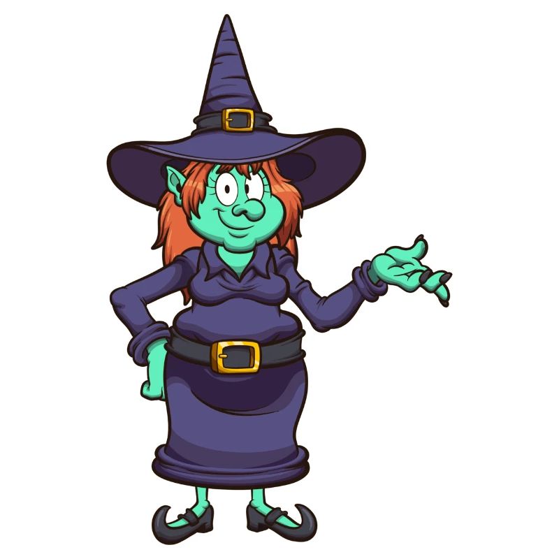 Sorcière mignonne
