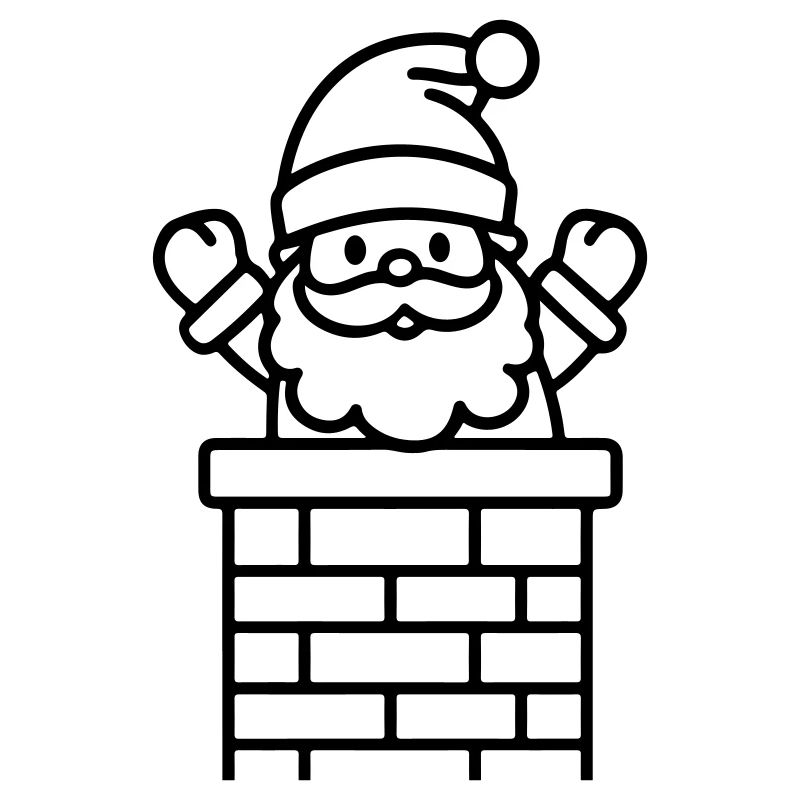 Weihnachtsmann Lustig
