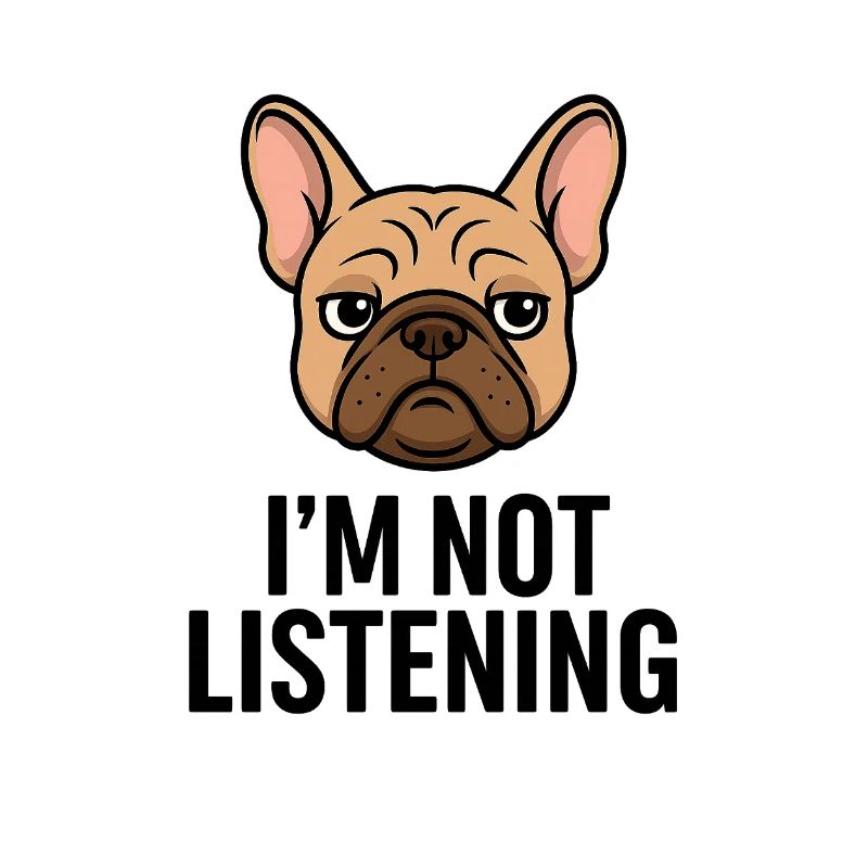 TinyPaws Fun Logo Im not Listening