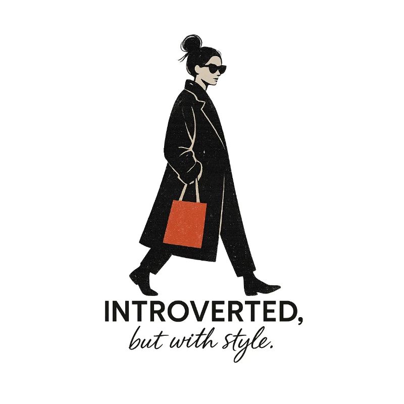 Introvertiert, aber mit Stil.