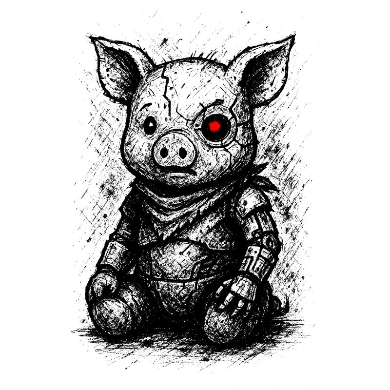 Cochon cybernétique